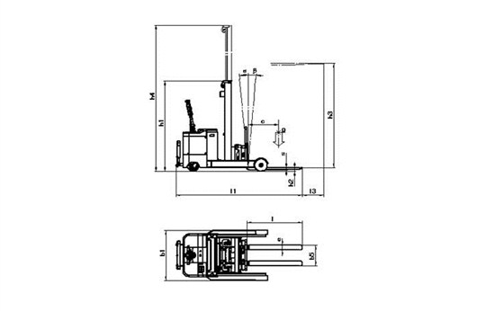 HZCQD1020-1全電動(dòng)前移堆高車(chē)